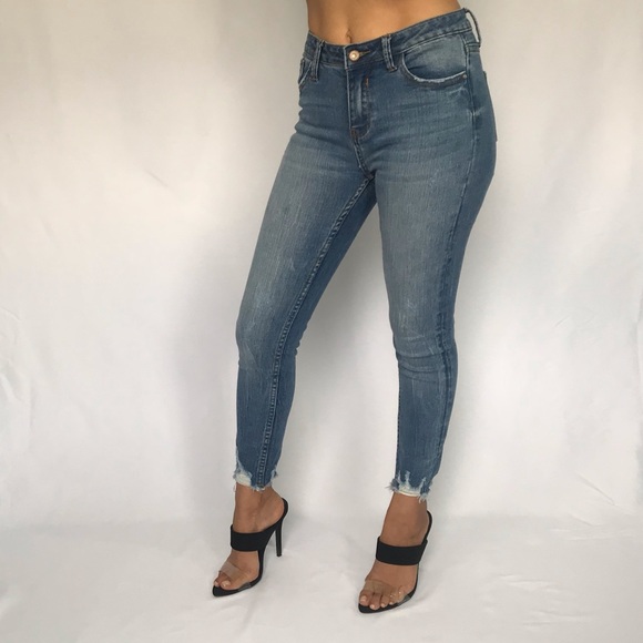 Medium Washed Skinny Jeans - Picture 5 of 5